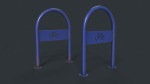 Bike Rack 18 PBR Game Ready