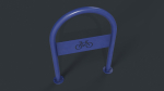 Bike Rack 18 PBR Game Ready