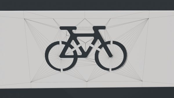 Bike Rack 18 PBR Game Ready