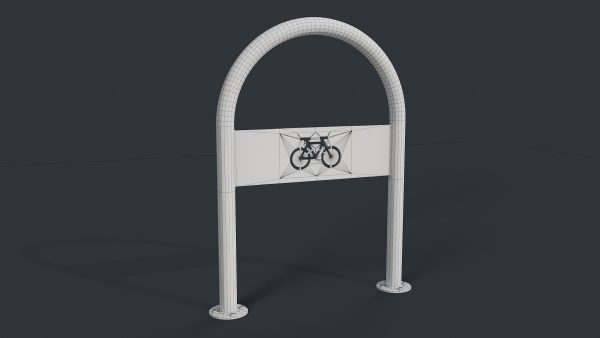 Bike Rack 18 PBR Game Ready