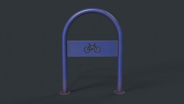 Bike Rack 18 PBR Game Ready