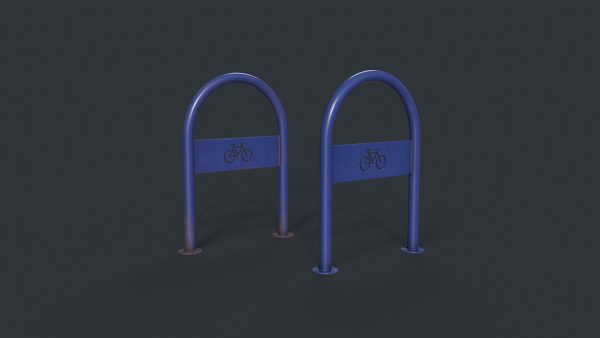 Bike Rack 18 PBR Game Ready