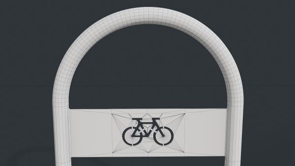 Bike Rack 18 PBR Game Ready