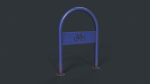 Bike Rack 18 PBR Game Ready