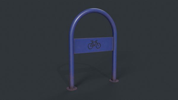 Bike Rack 18 PBR Game Ready