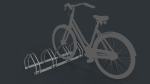 Bike Rack 2 PBR Game Ready