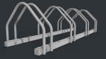 Bike Rack 2 PBR Game Ready