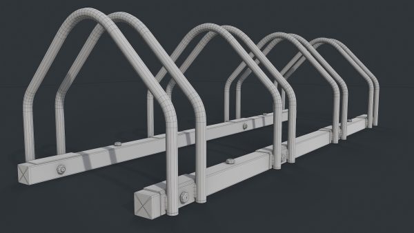 Bike Rack 2 PBR Game Ready