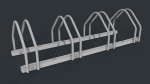 Bike Rack 2 PBR Game Ready