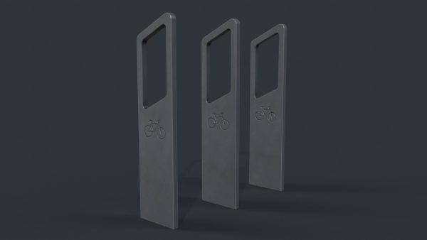 Bike Rack 20 PBR Game Ready