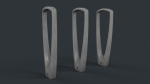Bike Rack 22 PBR Game Ready