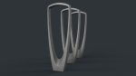 Bike Rack 22 PBR Game Ready