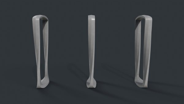 Bike Rack 23 PBR Game Ready