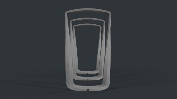 Bike Rack 23 PBR Game Ready