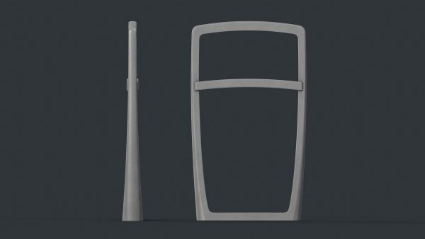 Bike Rack 24 PBR Game Ready