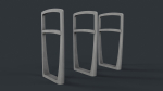 Bike Rack 24 PBR Game Ready