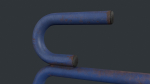 Bike Rack 25 PBR Game Ready Low-poly