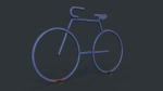 Bike Rack 25 PBR Game Ready Low-poly
