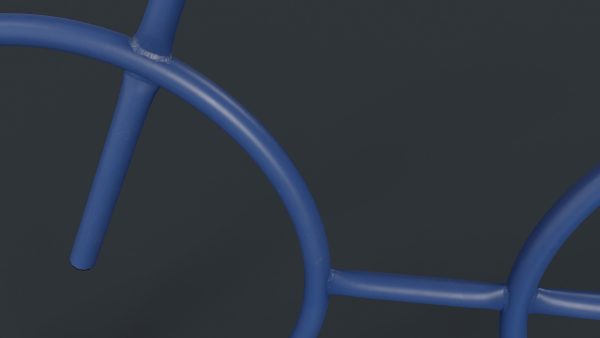 Bike Rack 25 PBR Game Ready Low-poly