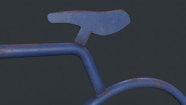 Bike Rack 25 PBR Game Ready Low-poly
