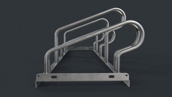 Bike Rack 4 PBR Game Ready