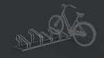 Bike Rack 4 PBR Game Ready