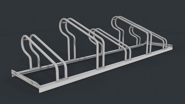 Bike Rack 4 PBR Game Ready
