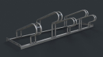 Bike Rack 4 PBR Game Ready