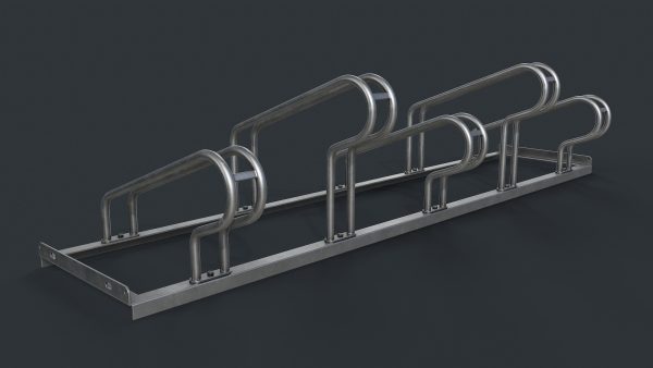 Bike Rack 4 PBR Game Ready