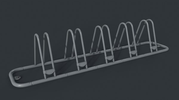 Bike Rack 6 PBR Game Ready