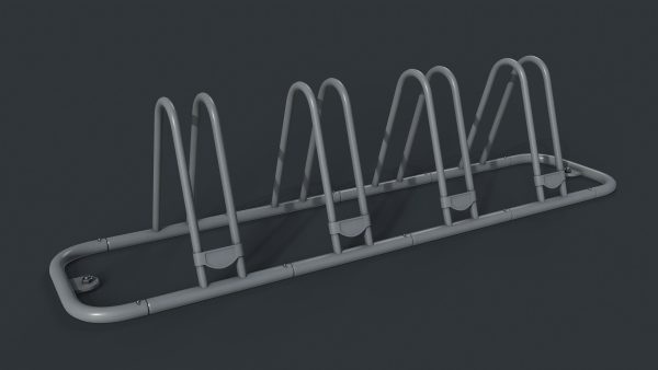 Bike Rack 6 PBR Game Ready