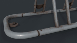 Bike Rack 6 PBR Game Ready