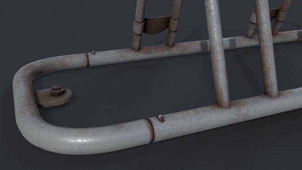 Bike Rack 6 PBR Game Ready
