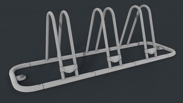 Bike Rack 6 PBR Game Ready
