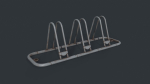 Bike Rack 6 PBR Game Ready