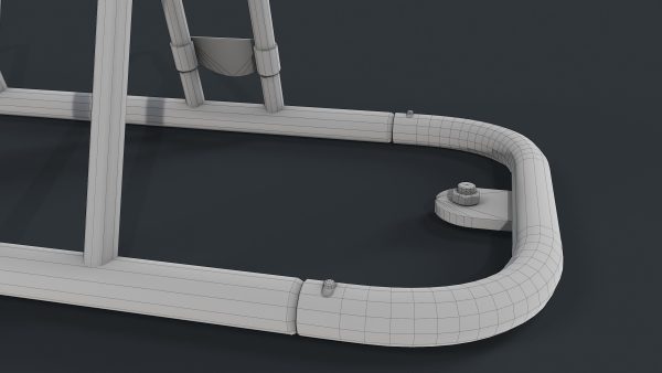 Bike Rack 6 PBR Game Ready