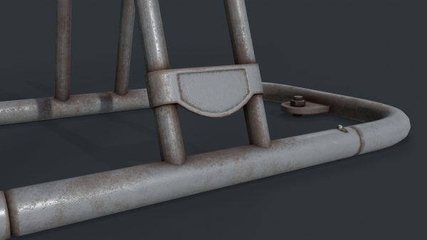 Bike Rack 6 PBR Game Ready