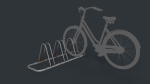 Bike Rack 6 PBR Game Ready