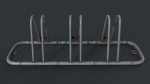 Bike Rack 6 PBR Game Ready