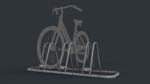 Bike Rack 6 PBR Game Ready