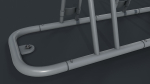 Bike Rack 6 PBR Game Ready