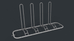 Bike Rack 8 PBR Game Ready