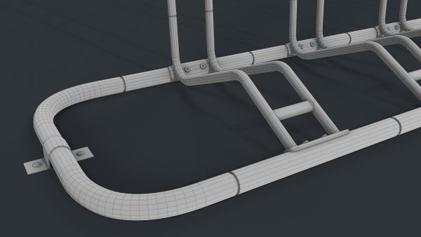 Bike Rack 8 PBR Game Ready