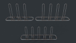 Bike Rack 8 PBR Game Ready