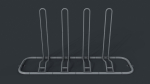 Bike Rack 8 PBR Game Ready