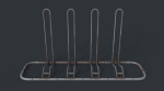 Bike Rack 8 PBR Game Ready