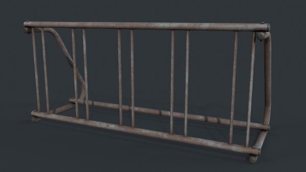 Bike Rack 9 PBR Game Ready