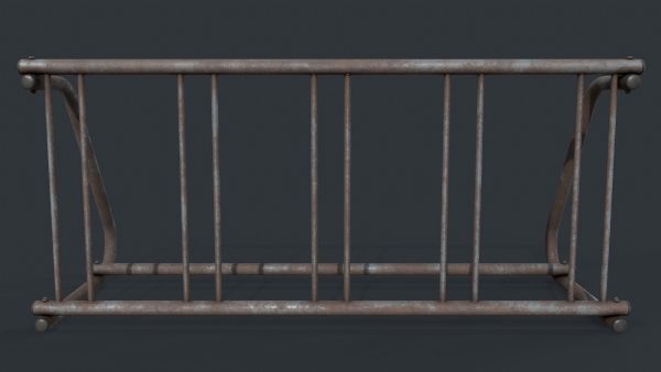 Bike Rack 9 PBR Game Ready
