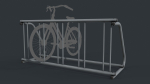 Bike Rack 9 PBR Game Ready