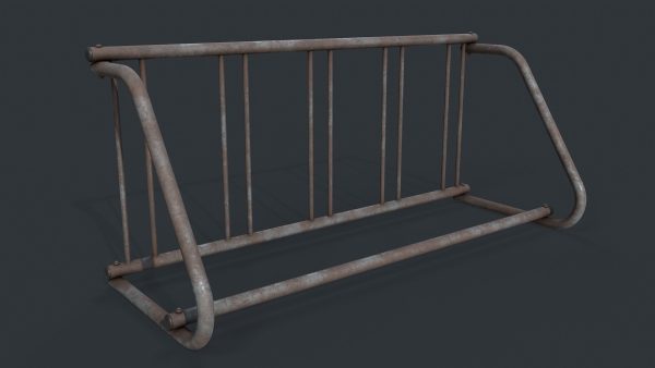 Bike Rack 9 PBR Game Ready